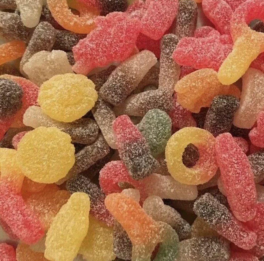 fizzy gummy sweets